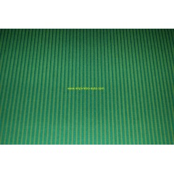 Tissu Bayadère Vert Citroën 2CV
