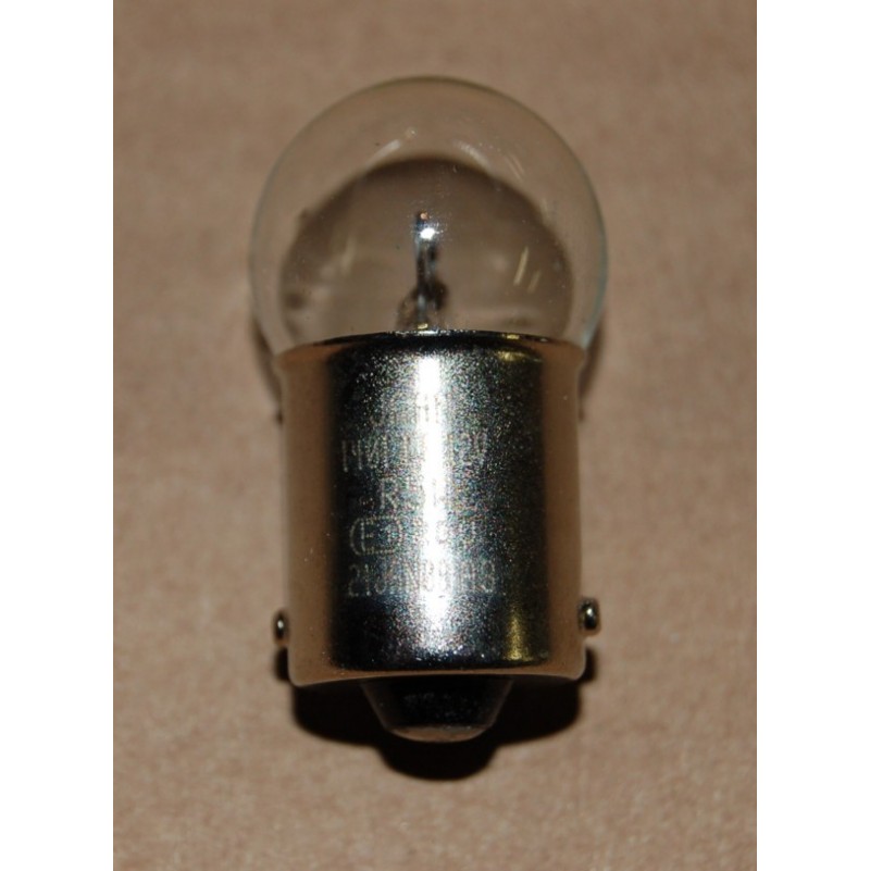 Ampoule feux arrière 1 filament 12v 4w BA15S culot15mm, H37.5