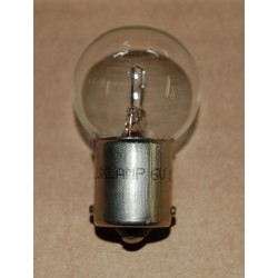 Ampoule feux arrière 1 filament 6v 15w BA15S culot15mm, H37.5