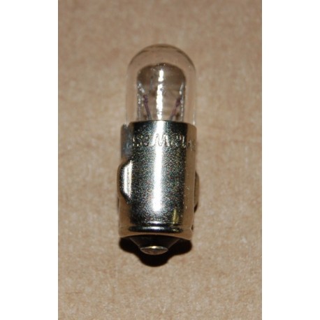 Ampoule indicateur de direction 6v 1.2w BA7S culot 6.8mm H 20mm