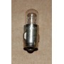 Ampoule indicateur de direction 6v 1.2w BA7S culot 6.8mm H 20mm