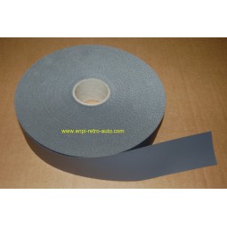 Bordure de moquette en simili gris moyen largeur 45mm