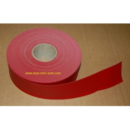 Bordure de moquette en simili rouge largeur 45mm