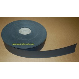 Bordure de moquette en simili gris anthracite largeur 45mm