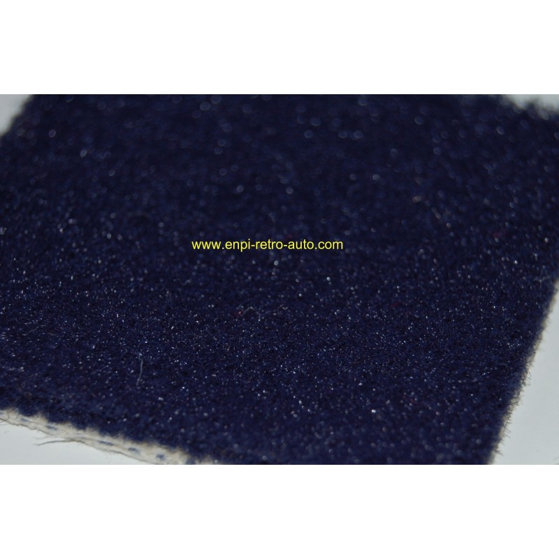 Moquette bleue en 2m de large