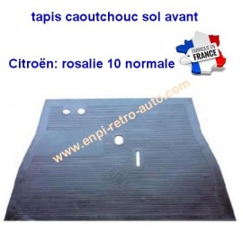 Tapis de sol avant Citroen Rosalie 10