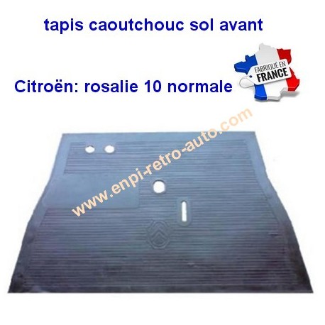 Tapis de sol avant Citroen Rosalie 10