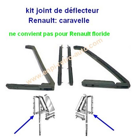 Joint de déflecteur Renault Caravelle