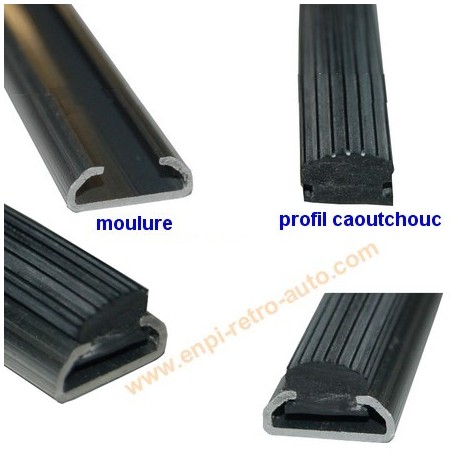 baguette moulure aluminium plus profil Longueur 2M