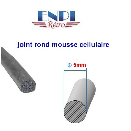 Joint cellulaire rond diamètre 5mm