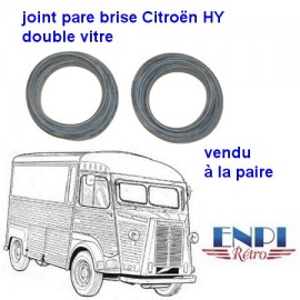 Joint de pare brise Citroen HY (2 pièces)