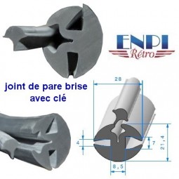 Glace de côté - Joint - Pare-Brise - Lunette Arrière