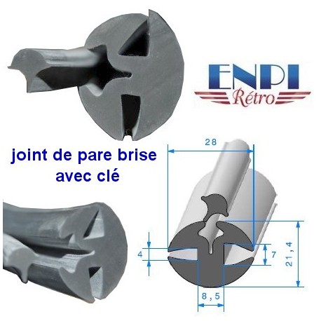 Glace de côté - Joint - Pare-Brise - Lunette Arrière