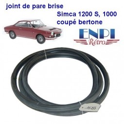 Joint de pare brise Simca 1200S, 1000 Bertone