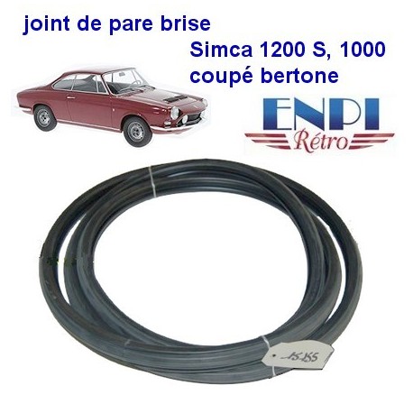 Joint de pare brise Simca 1200S, 1000 Bertone