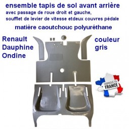 tapis de sol avant Renault dauphine & ondine