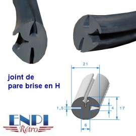 joint de pare brise en H