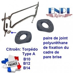 Citroën Tropédo B10 B12 B14 - Joint fixation montant pare-brise