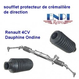 Soufflet de crémaillère Renault 4 CV, Dauphine Ondine