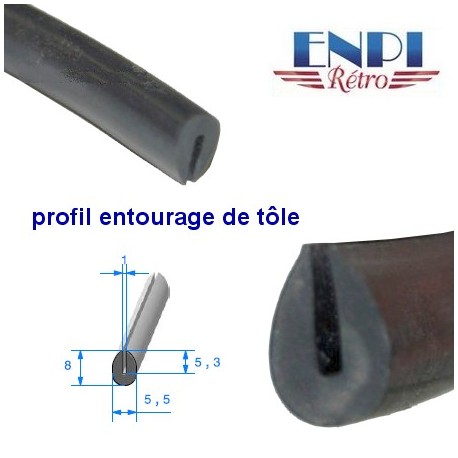 Joints protection bord de tôle - Profale