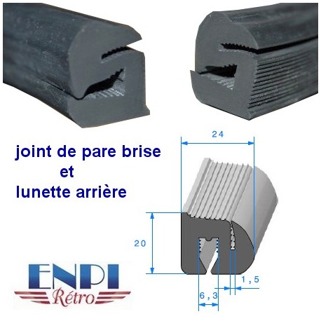 Joint - Pare-Brise - Lunette Arrière