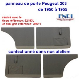 Panneaux de portes Peugeot 203