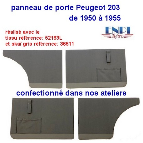 Panneaux de portes Peugeot 203