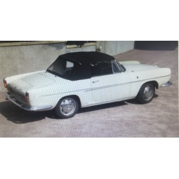 Capote Renault Caravelle en vinyle noir 1962 à 1964