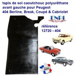 Tapis de sol avant gauche Peugeot 404