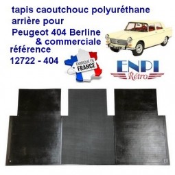 Tapis de sol arrière Peugeot 404