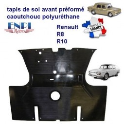 Tapis de sol avant Renault 8 & 10 noir