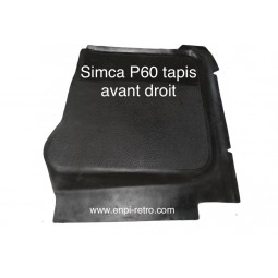 Simca P60 tapis avant droit 