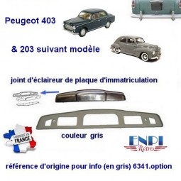 joint d'éclaireur de plaque gris Peugeot 403