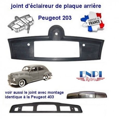 Joint d' éclaireur de plaque Peugeot 203