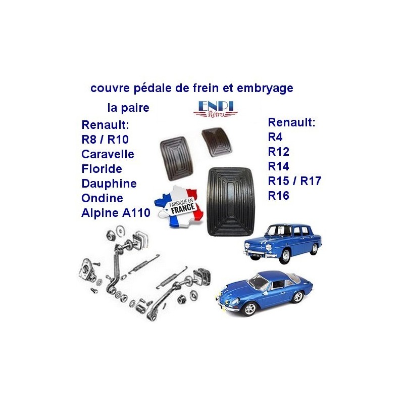 Couvre pédale Renault 