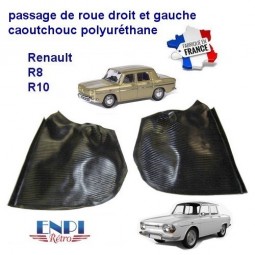 Passage de roue Renault 8 & 10 noir