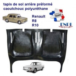 Tapis de sol arrière Renault 8 & 10 noir