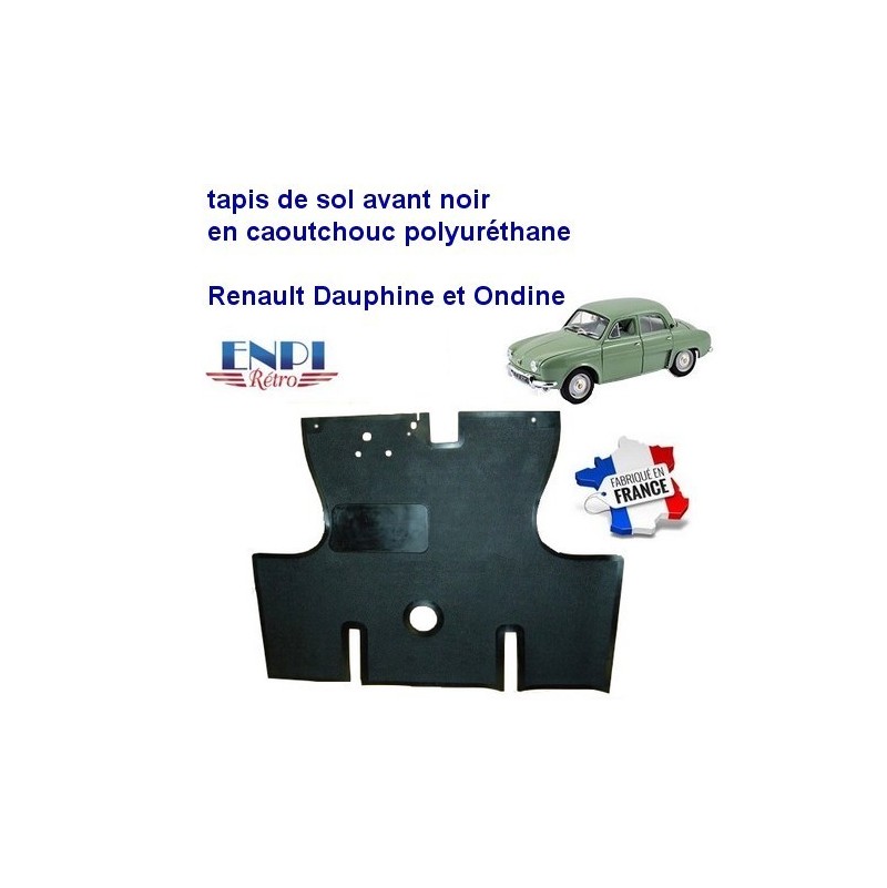 Tapis de sol avant Renault Dauphine & Ondine