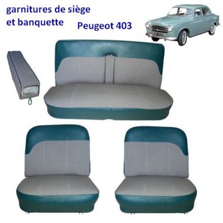 garnitures de siège & banquette Peugeot 403