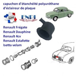 Capuchon éclaireur de plaque Renault, Isetta velam 