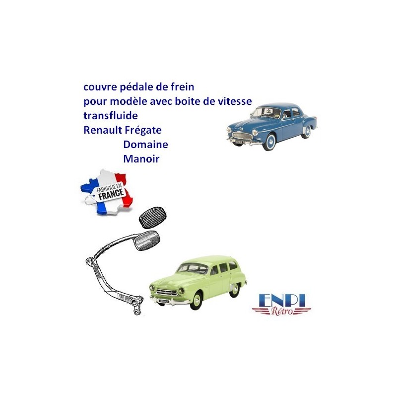 Couvre pédale de frein Renault Frégate