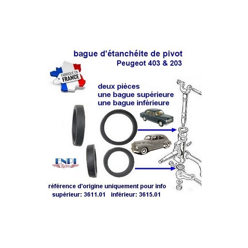 bague pivot Peugeot 203 & 403