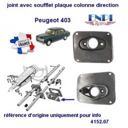 Joint plaque de colonne direction Peugeot 403