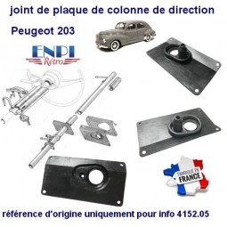 Joint plaque de colonne direction Peugeot 203