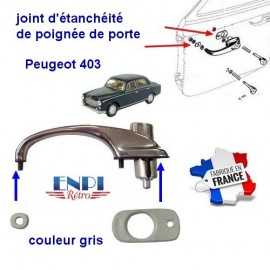 Joint poignée de porte Peugeot 403