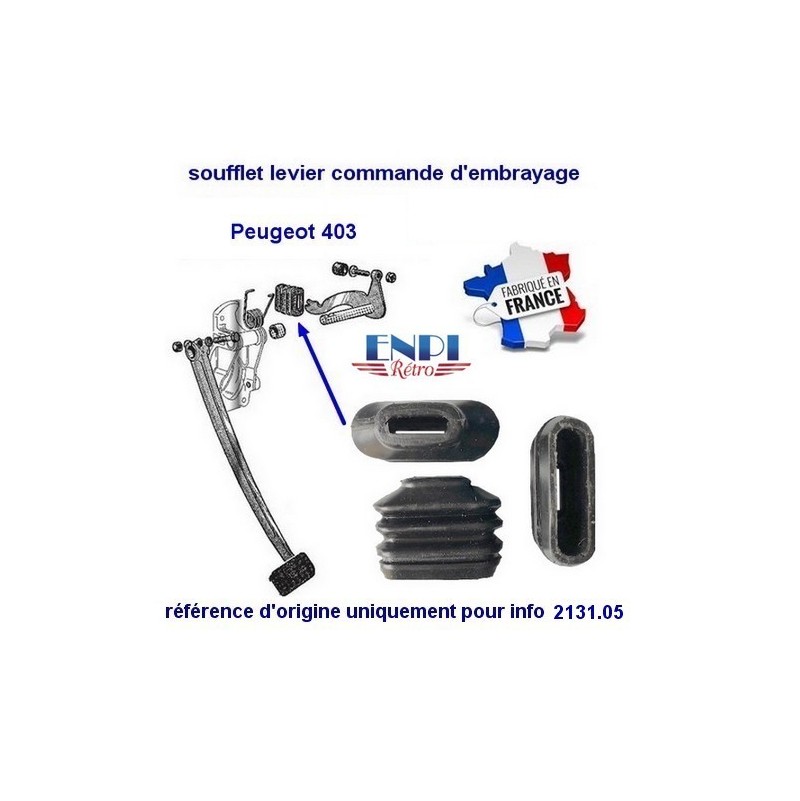 Soufflet commande d'embrayage Peugeot 403