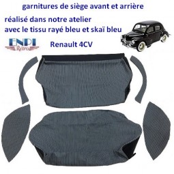 Garniture de sièges Renault 4CV 