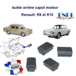 Butée Capot Renault 8 &10 - Dauphine - Caravelle