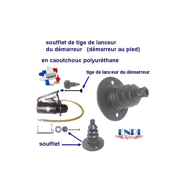 Soufflet de lanceur de démarreur