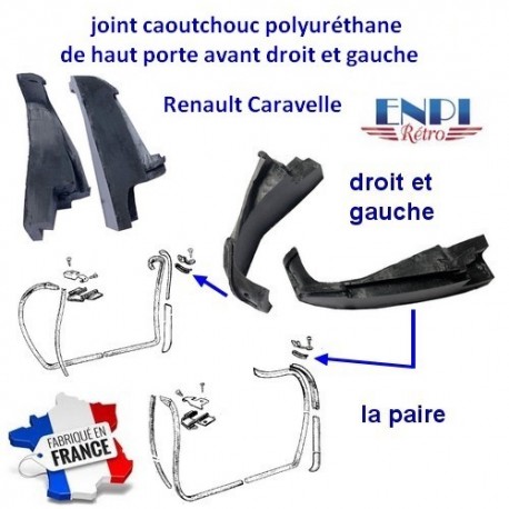 joint avant haut de porte Renault Caravelle